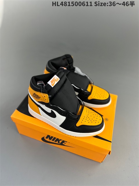 men air jordan 1 shoes H 2023-10-26-350